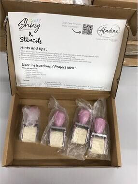 Aladine roller stamps 4 pack motivational sayings brand new in box from HSN